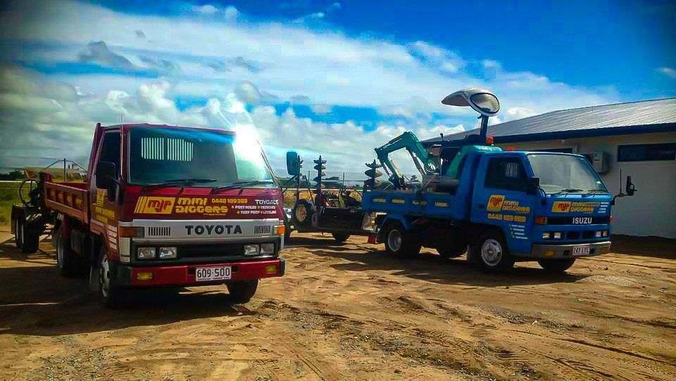 Commercial site preparation by MJP Mini Diggers