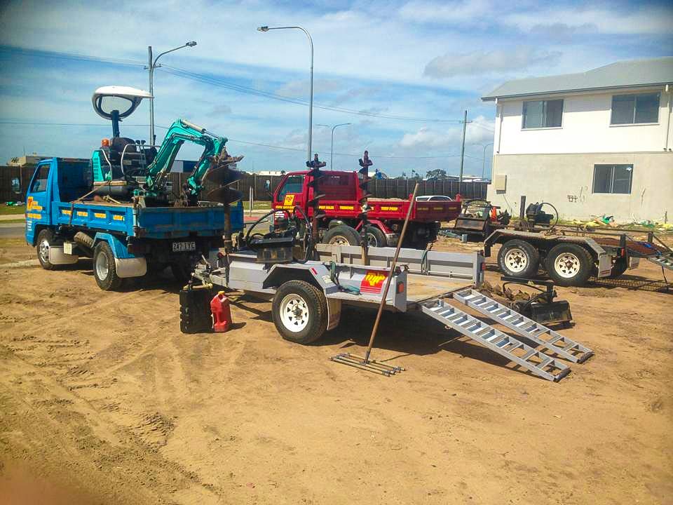 Turf preparation work by MJP Mini Diggers